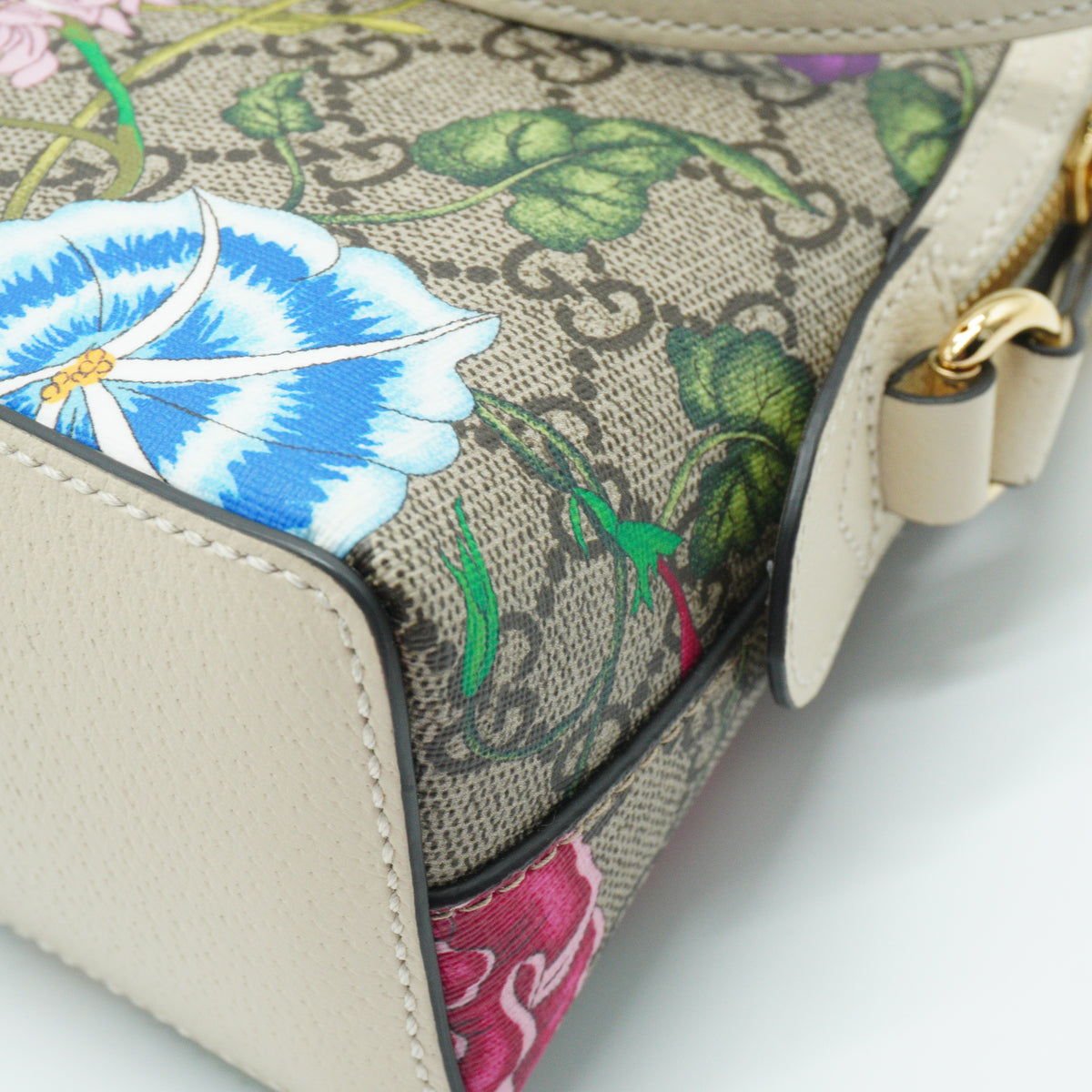 Gucci	Ophidia Flora Small GG Supreme Dome Shoulder  Bag Small