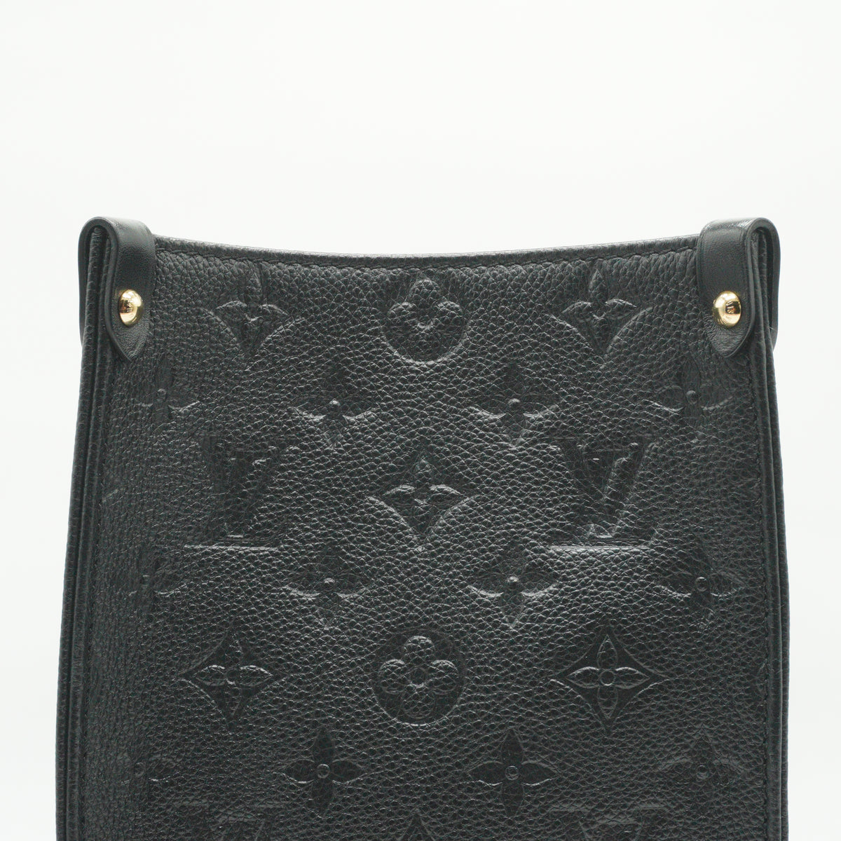 Louis Vuitton	OnTheGo Black MM Tote Bag GHW