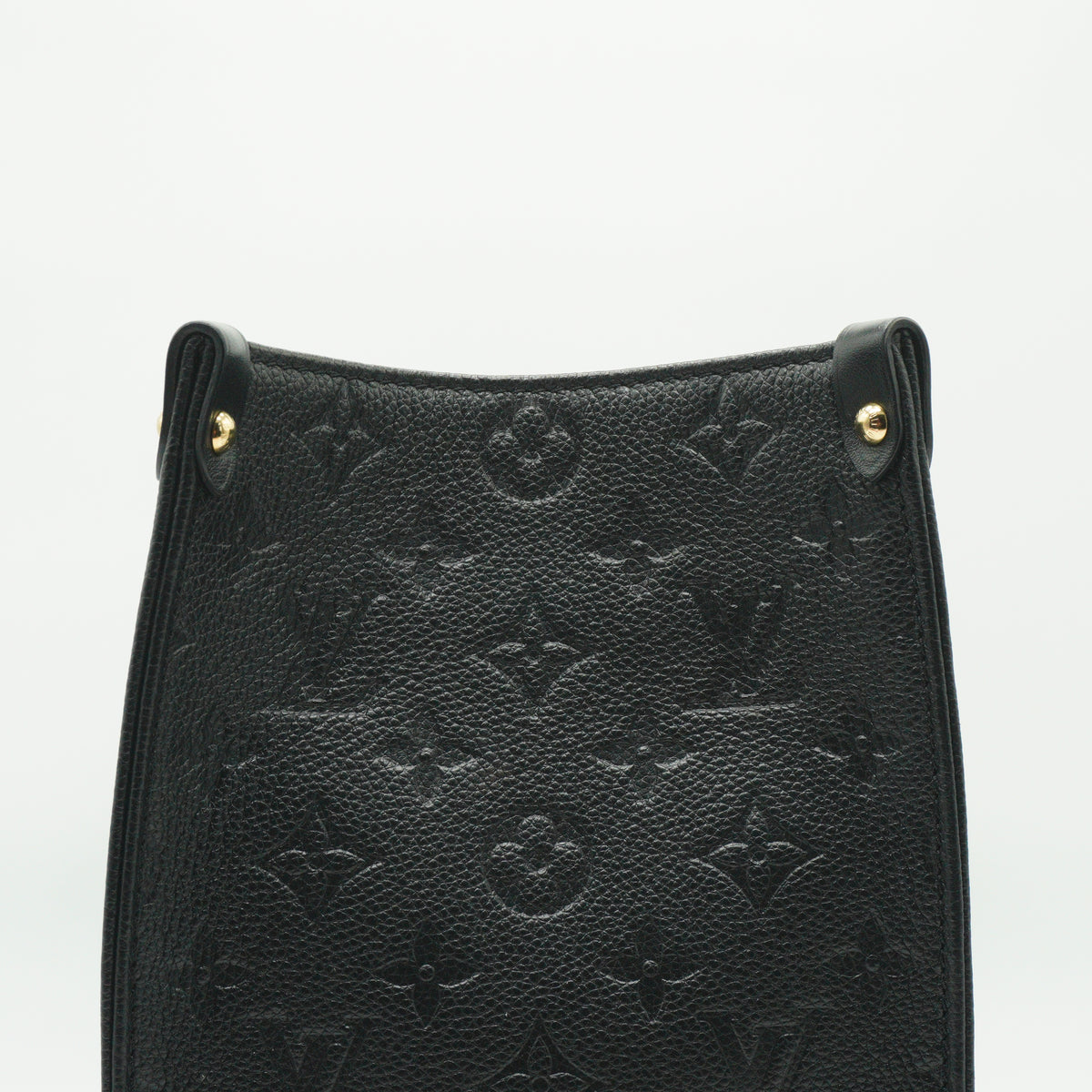 Louis Vuitton	OnTheGo Black MM Tote Bag GHW