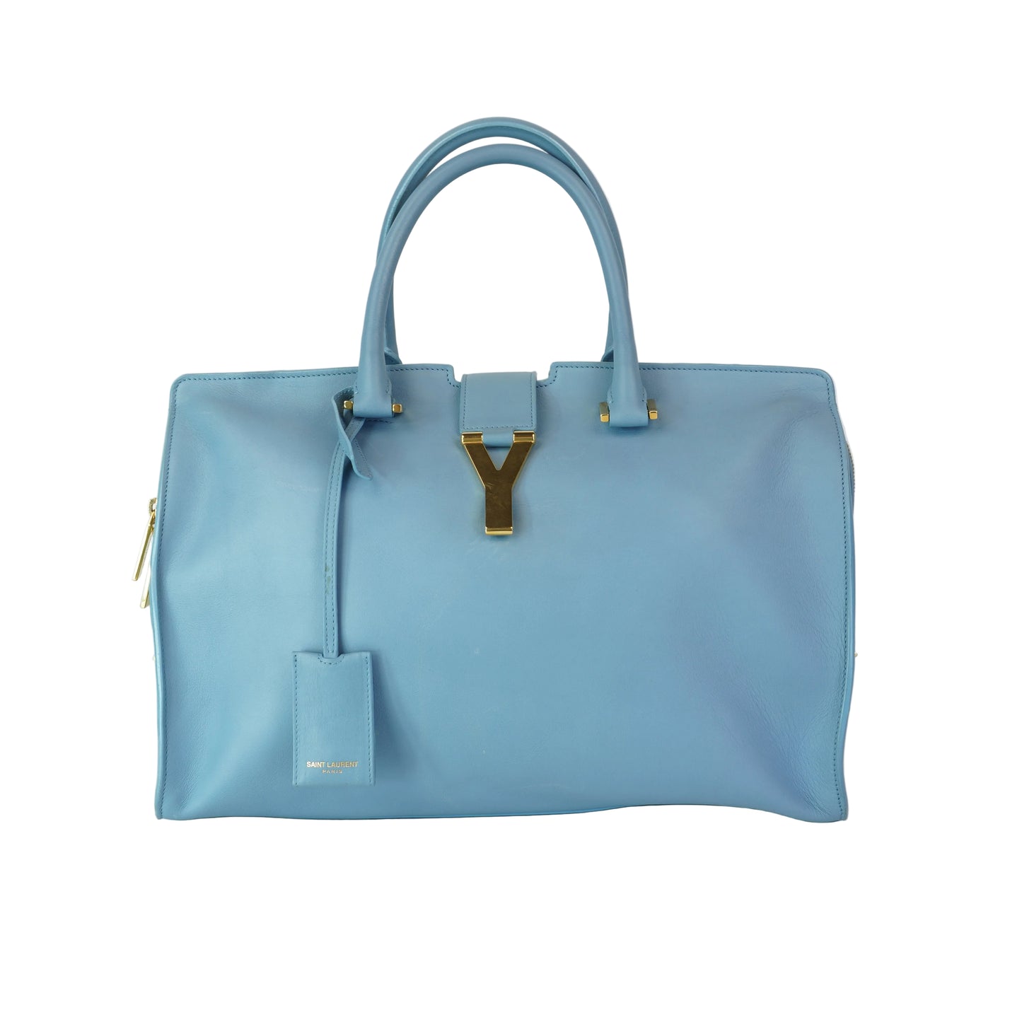 YSL	Cabas Chyc Light Blue