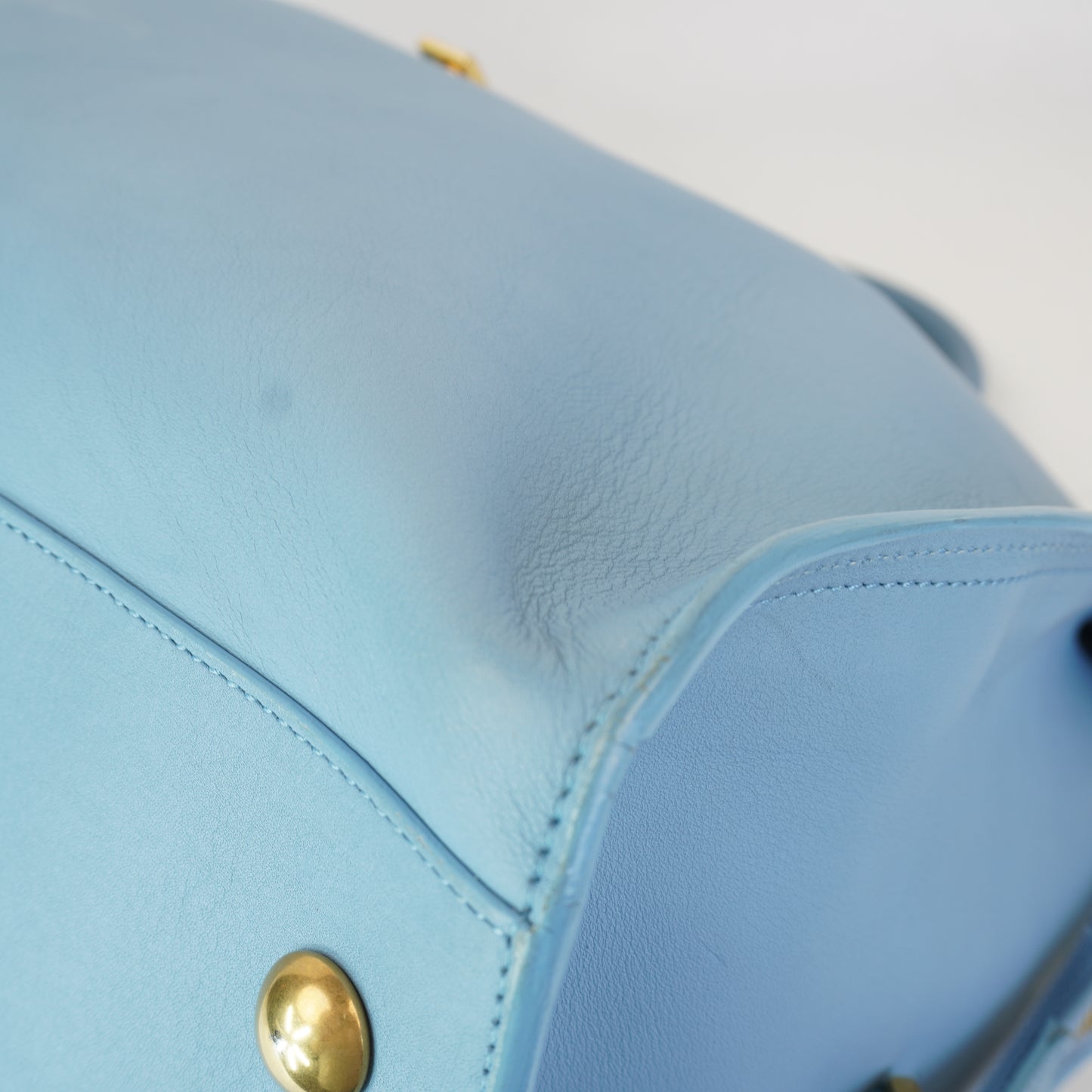 YSL	Cabas Chyc Light Blue