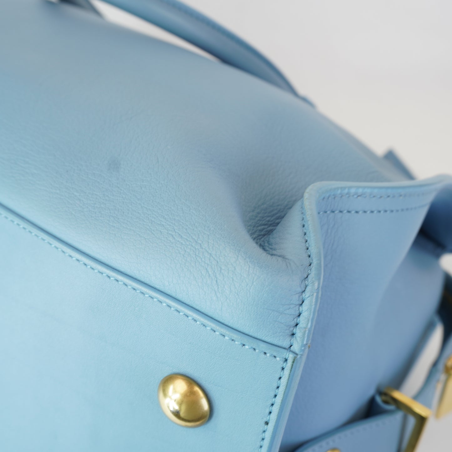 YSL	Cabas Chyc Light Blue
