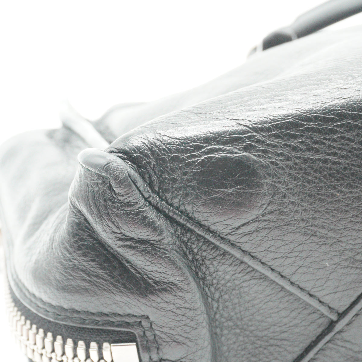 Balenciaga	Papier A6 Zip Around Tote Bag Black Small SHW