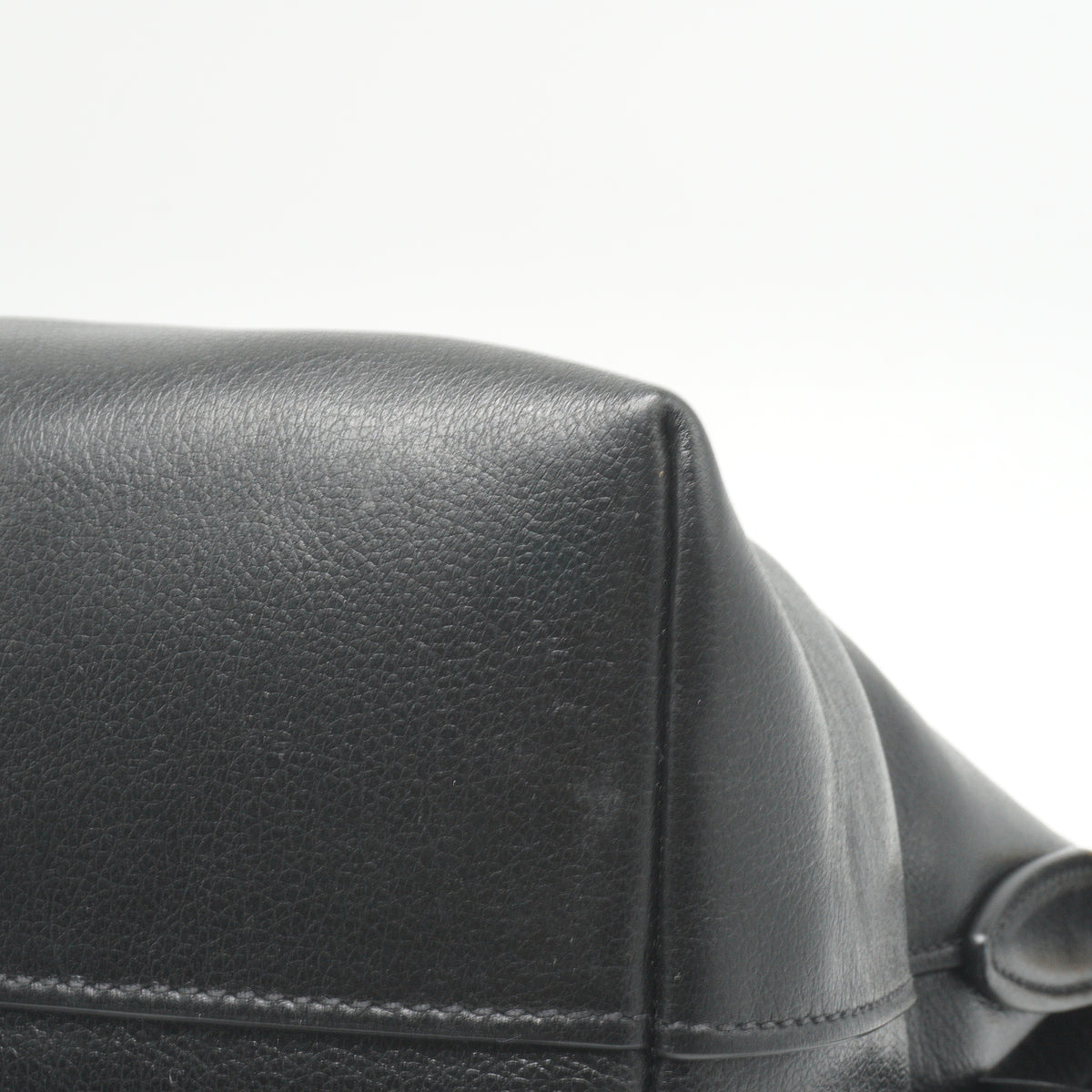 Prada Embossed Convertible Tote Bag Black Small GHW