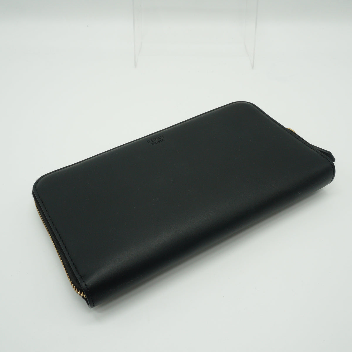 Fendi	Bugs Zip-Around Wallet Black GHW