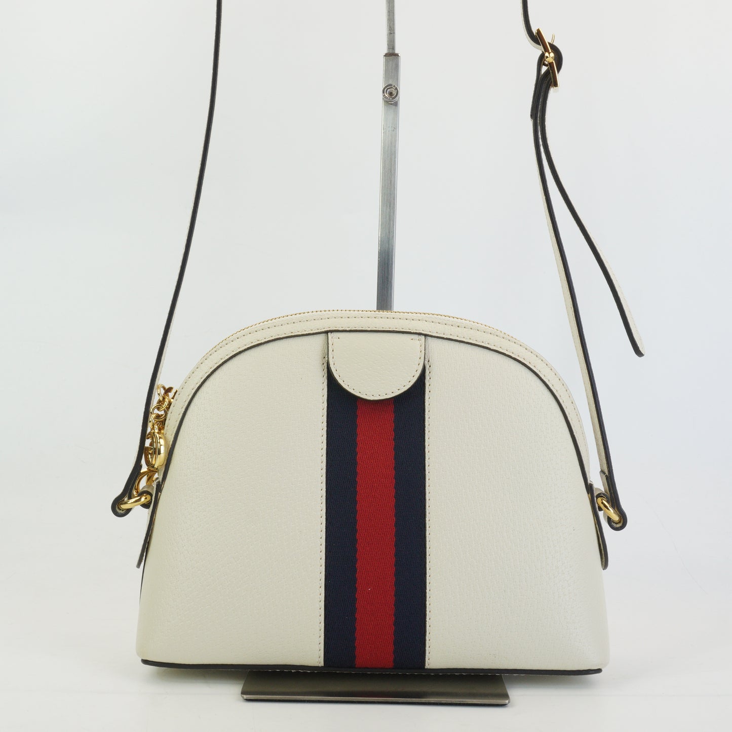 Gucci Opidia Dome White  GHW Small