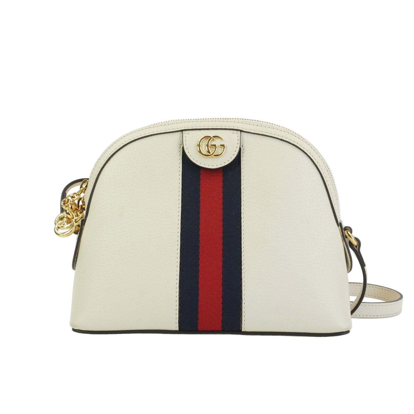 Gucci Opidia Dome White  GHW Small