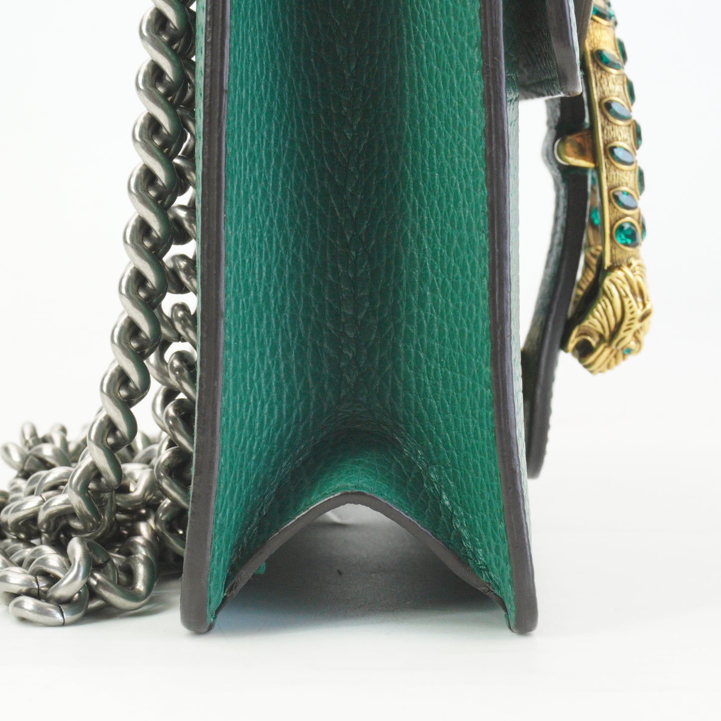 Gucci Dionysus Shoulder Bag Emeral Green Mini GHW