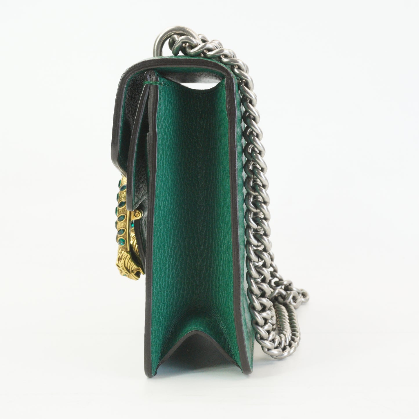 Gucci Dionysus Shoulder Bag Emeral Green Mini GHW