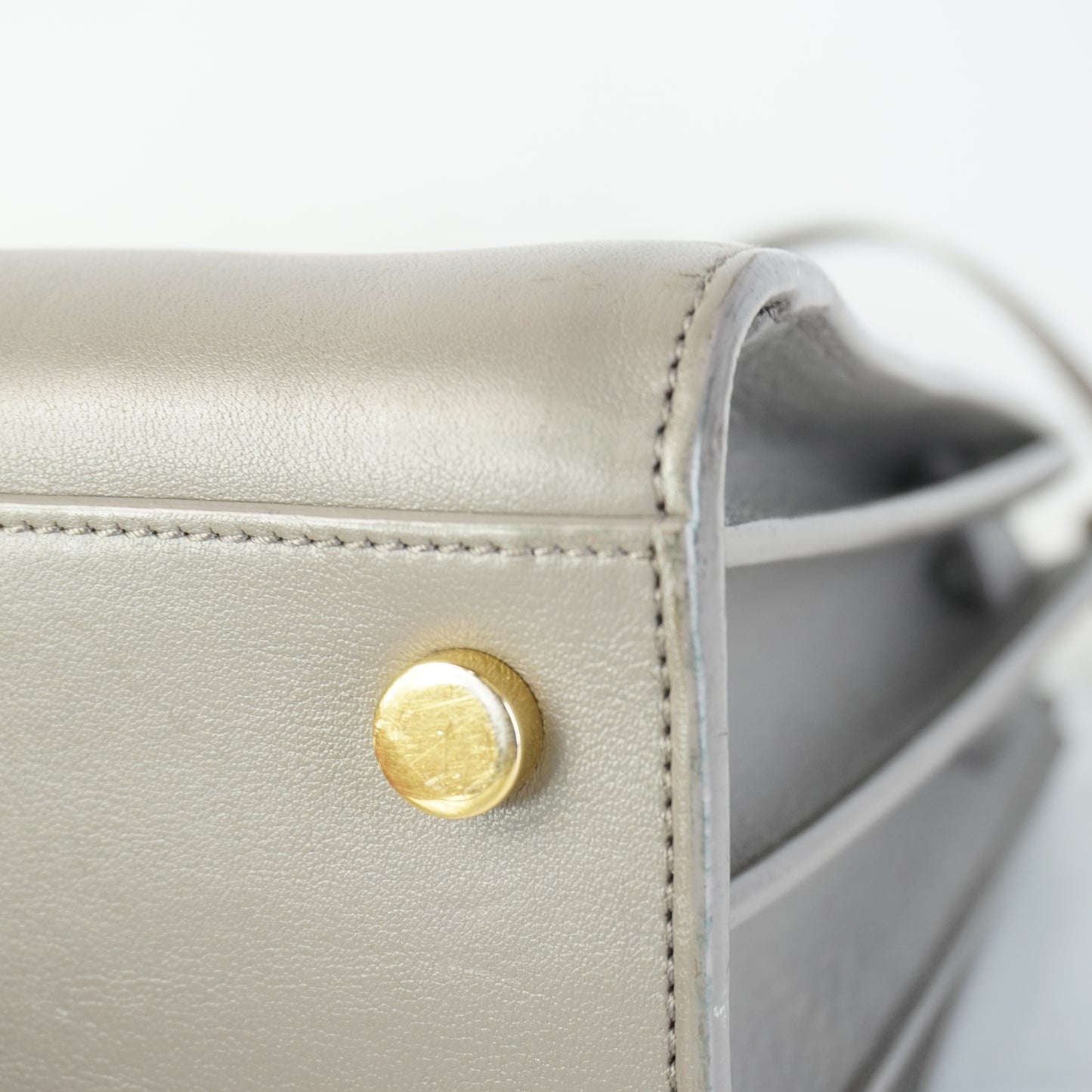 YSL	Baby Sac de Jour Gray
