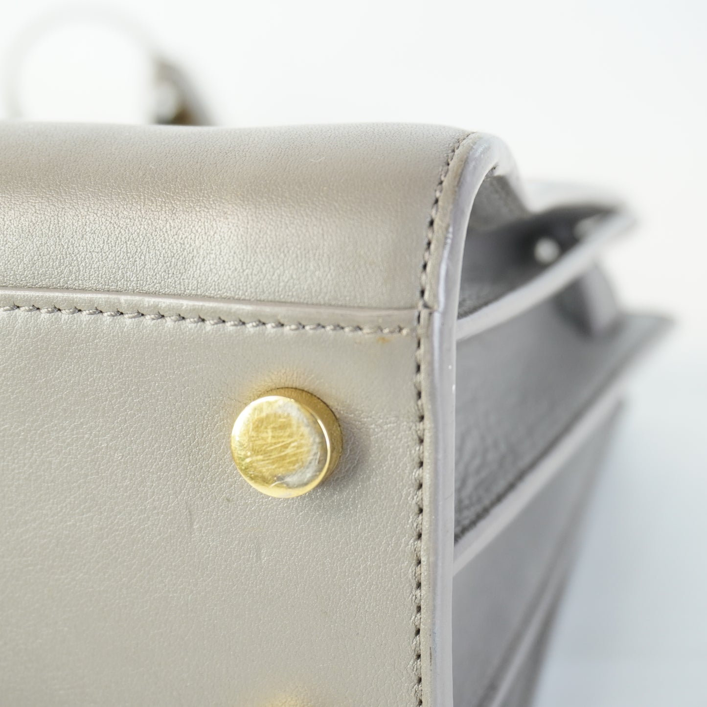 YSL	Baby Sac de Jour Gray