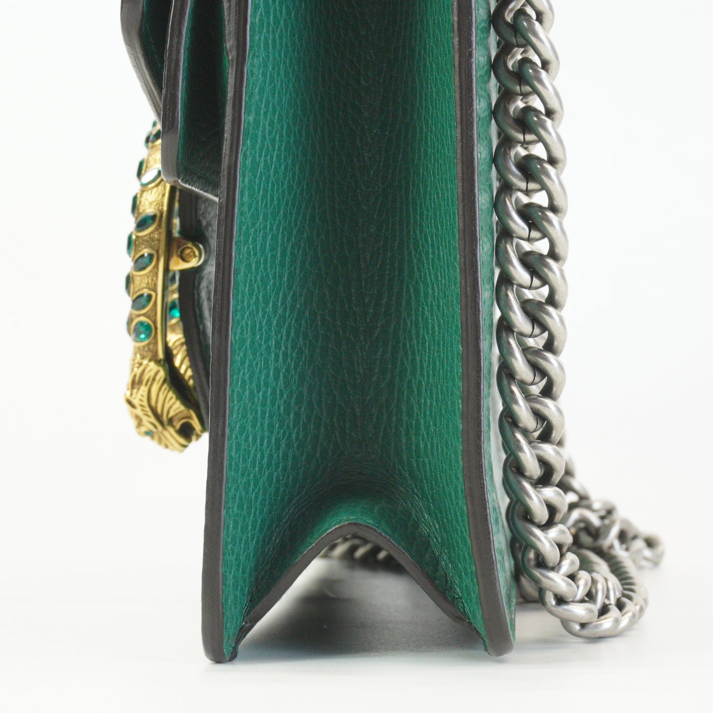 Gucci Dionysus Shoulder Bag Emeral Green Mini GHW