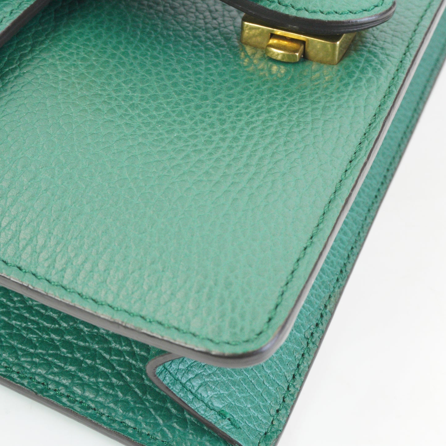 Gucci Dionysus Shoulder Bag Emeral Green Mini GHW