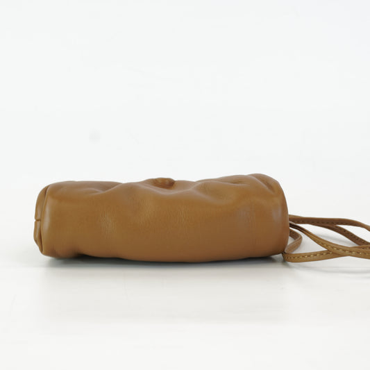 Bottega Venetan Micro Pouch calfskin leather