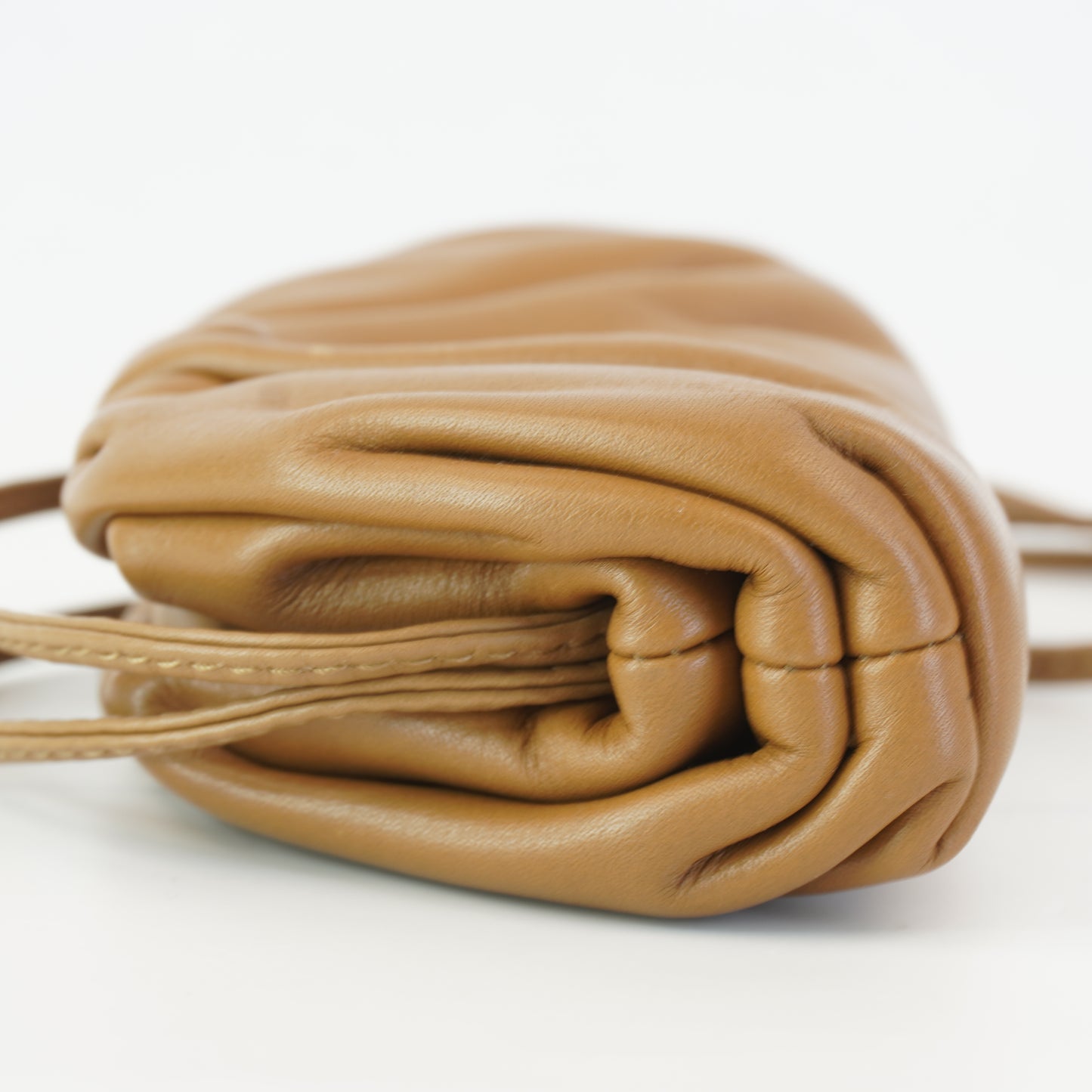 Bottega Venetan Micro Pouch calfskin leather