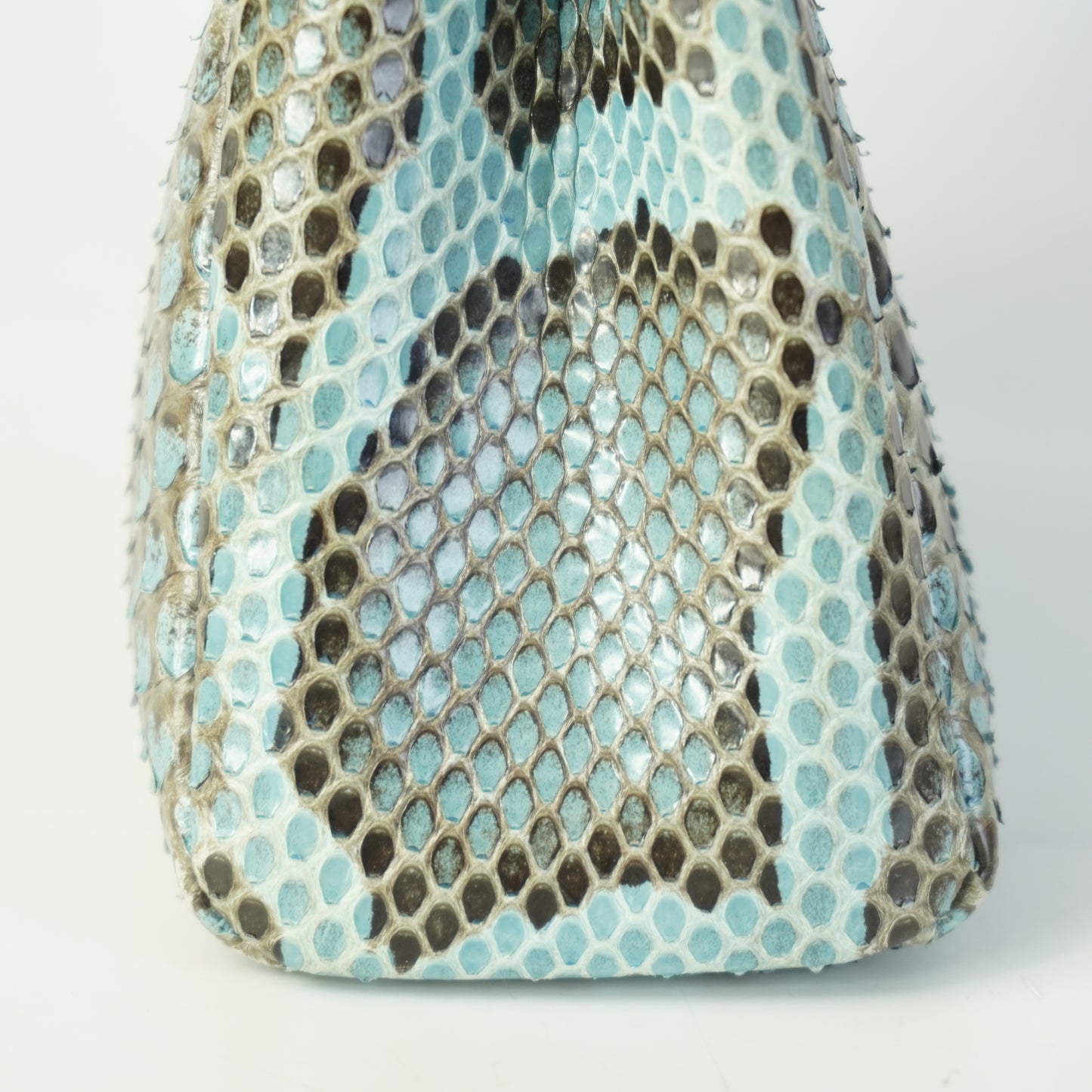 Fendi Nano Peekaboo Snakeskin