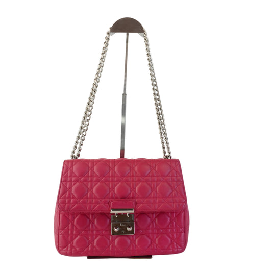 Dior	Fuschia Pink Promenade Lambskin