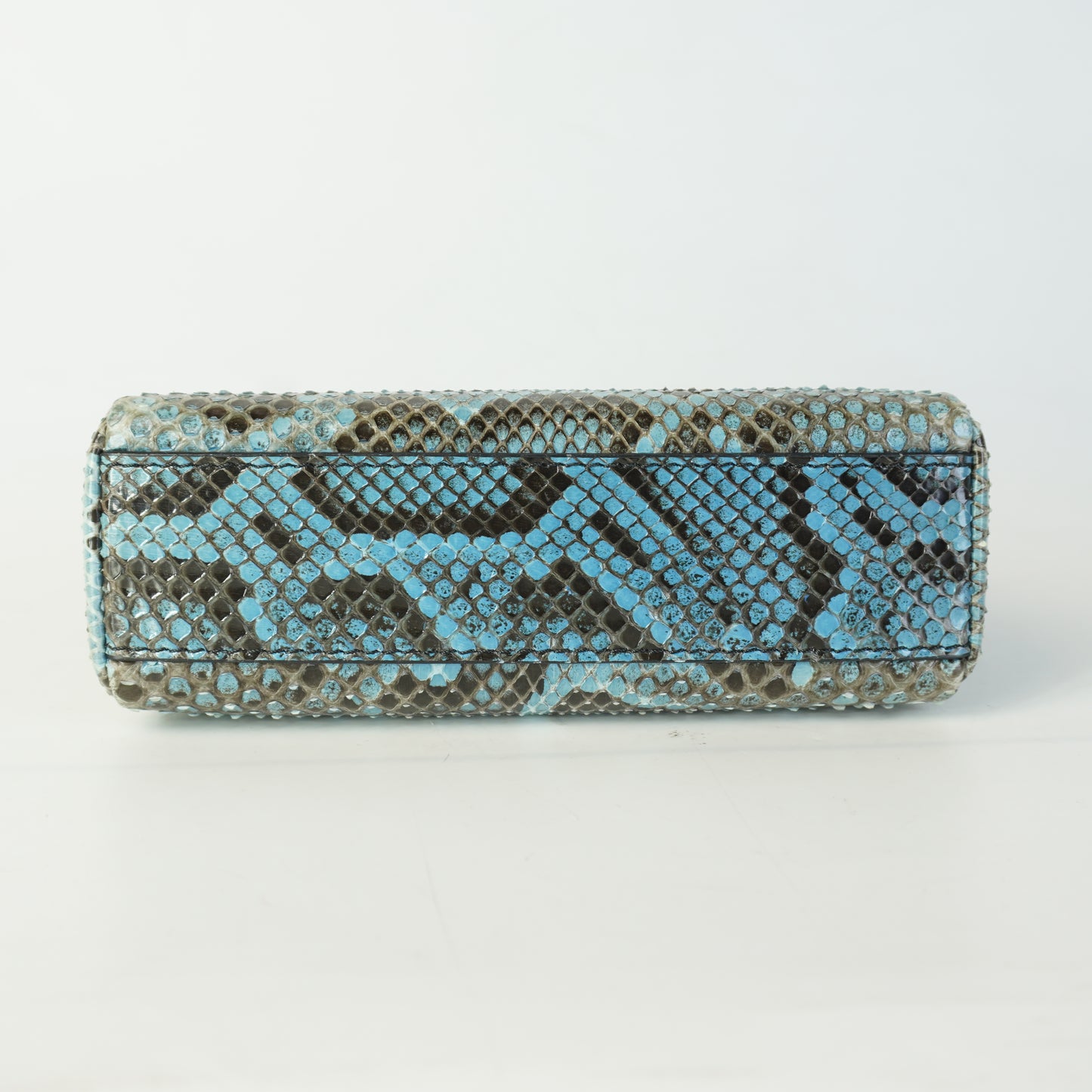 Fendi Nano Peekaboo Snakeskin