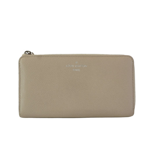 Louis Vuitton	Portefeuille Comet Beige Long Zippy Wallet