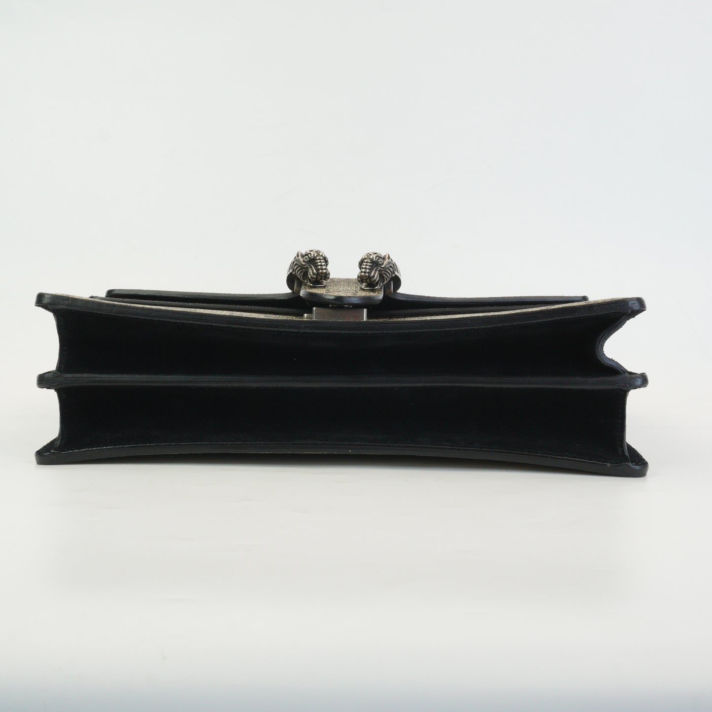 Gucci Dionysus GG Supreme Shoulder Bag Black Medium SHW