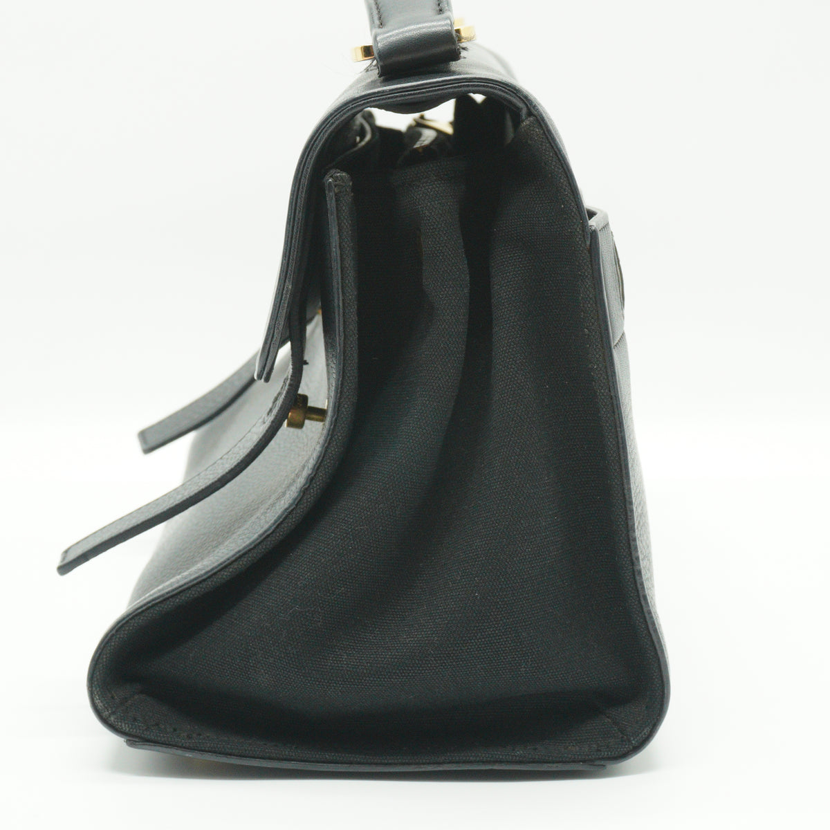 YSL	Muse Two Handbag Black Medium GHW