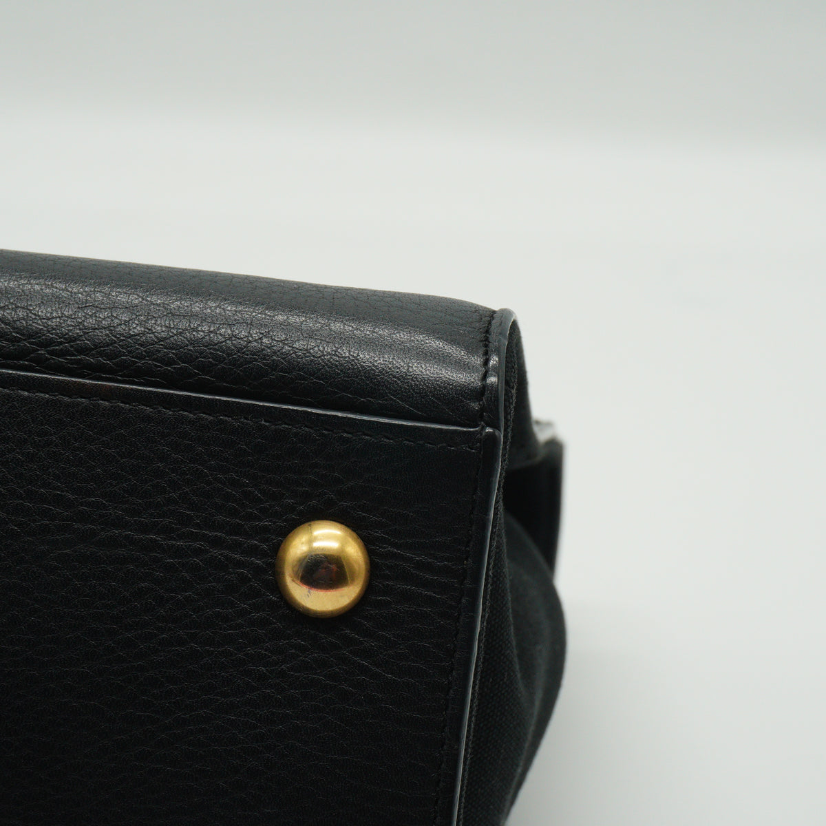 YSL	Muse Two Handbag Black Medium GHW