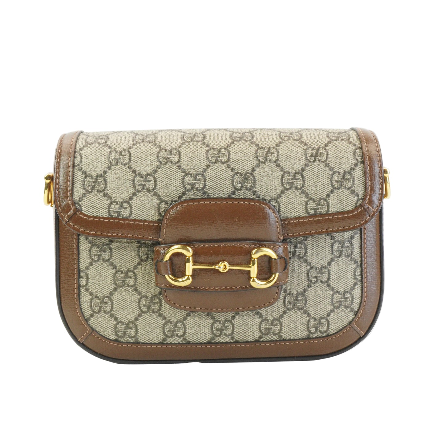 Gucci Horsebit 1995 Brown GHW Mini
