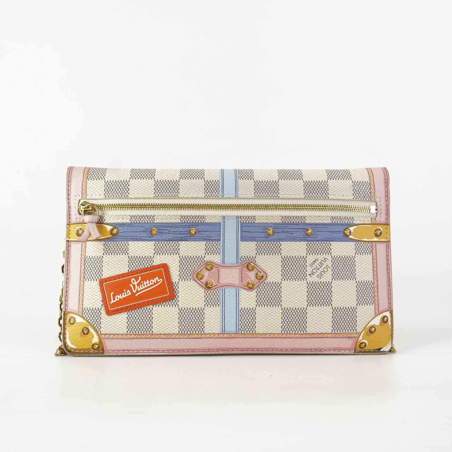 Louis Vuitton	Limited Edition Azur Canvas Trompe