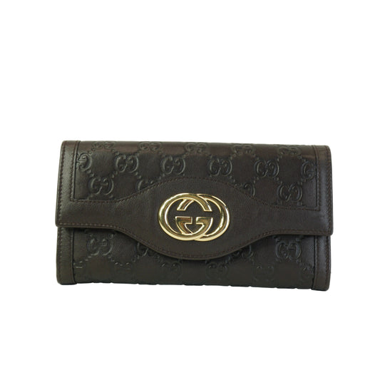 Gucci Guccissima Continental Wallet GHW