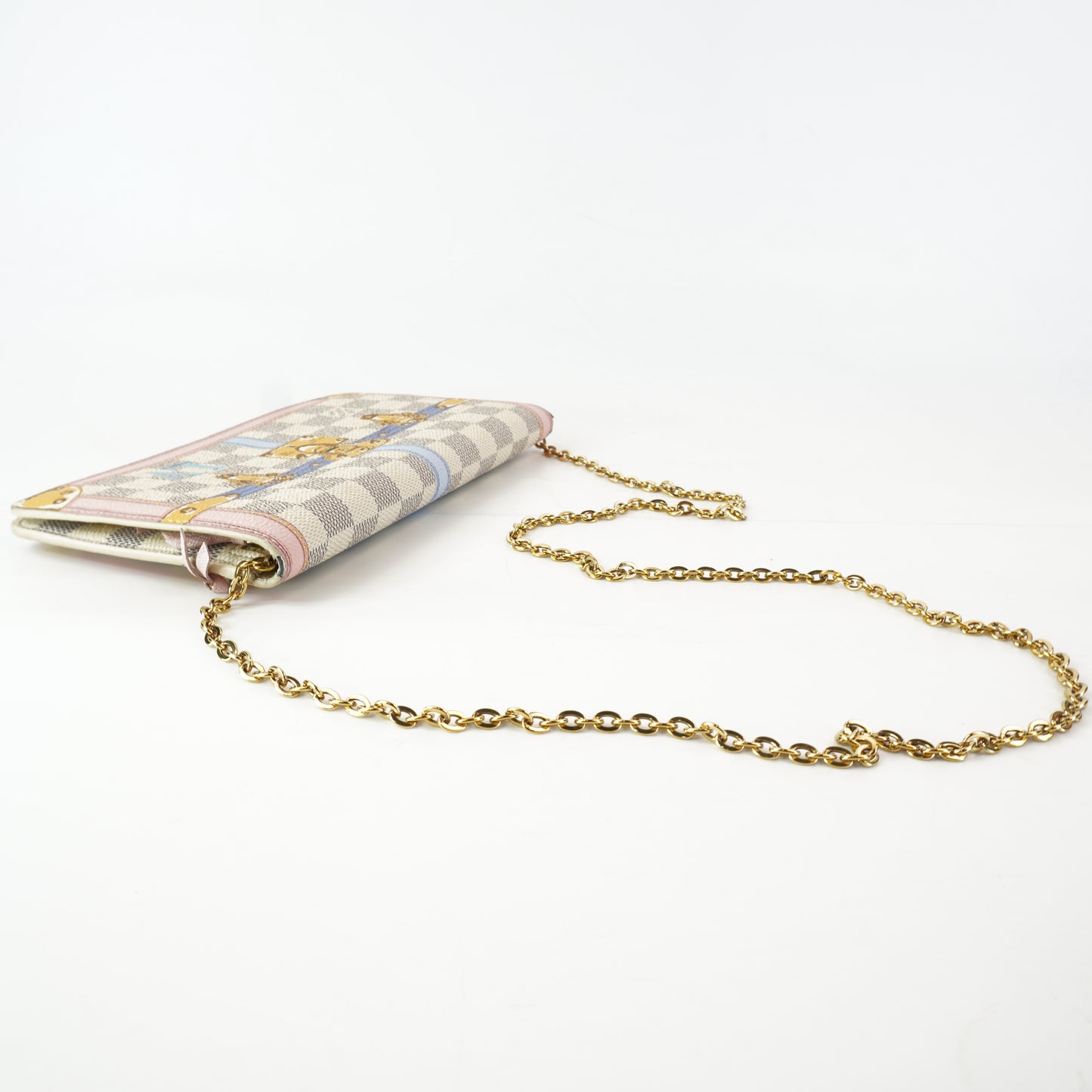 Louis Vuitton	Limited Edition Azur Canvas Trompe