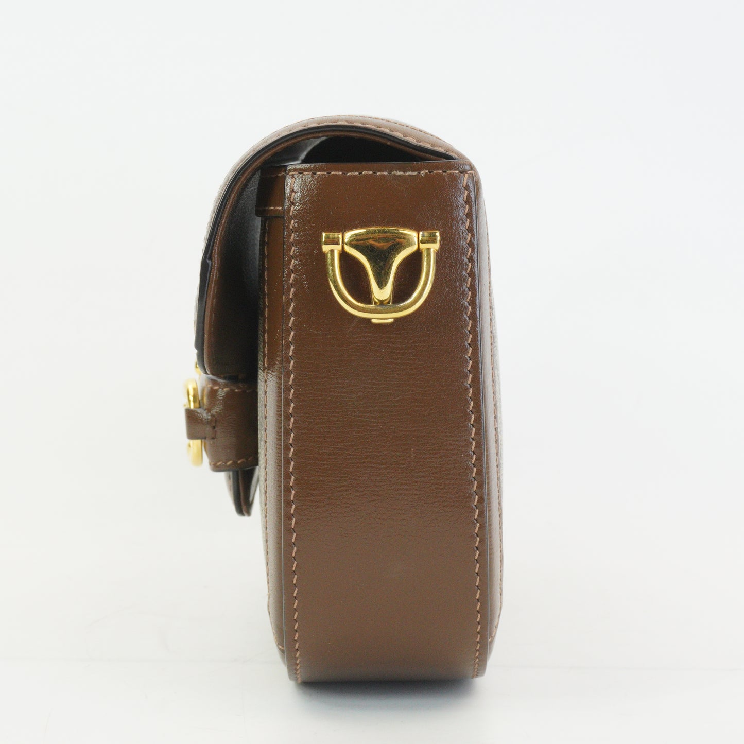 Gucci Horsebit 1995 Brown GHW Mini