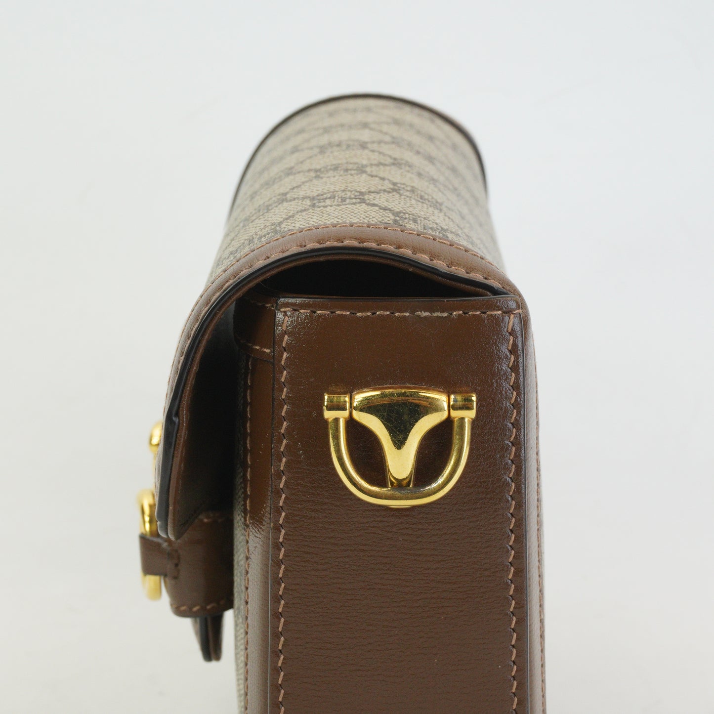 Gucci Horsebit 1995 Brown GHW Mini
