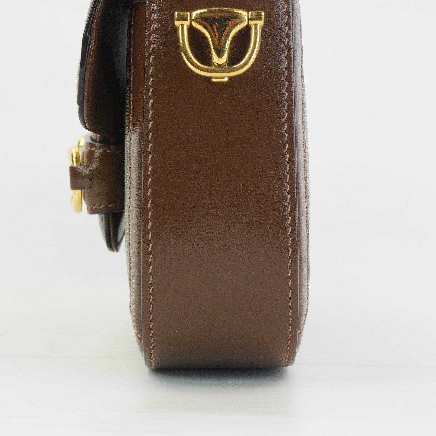 Gucci Horsebit 1995 Brown GHW Mini