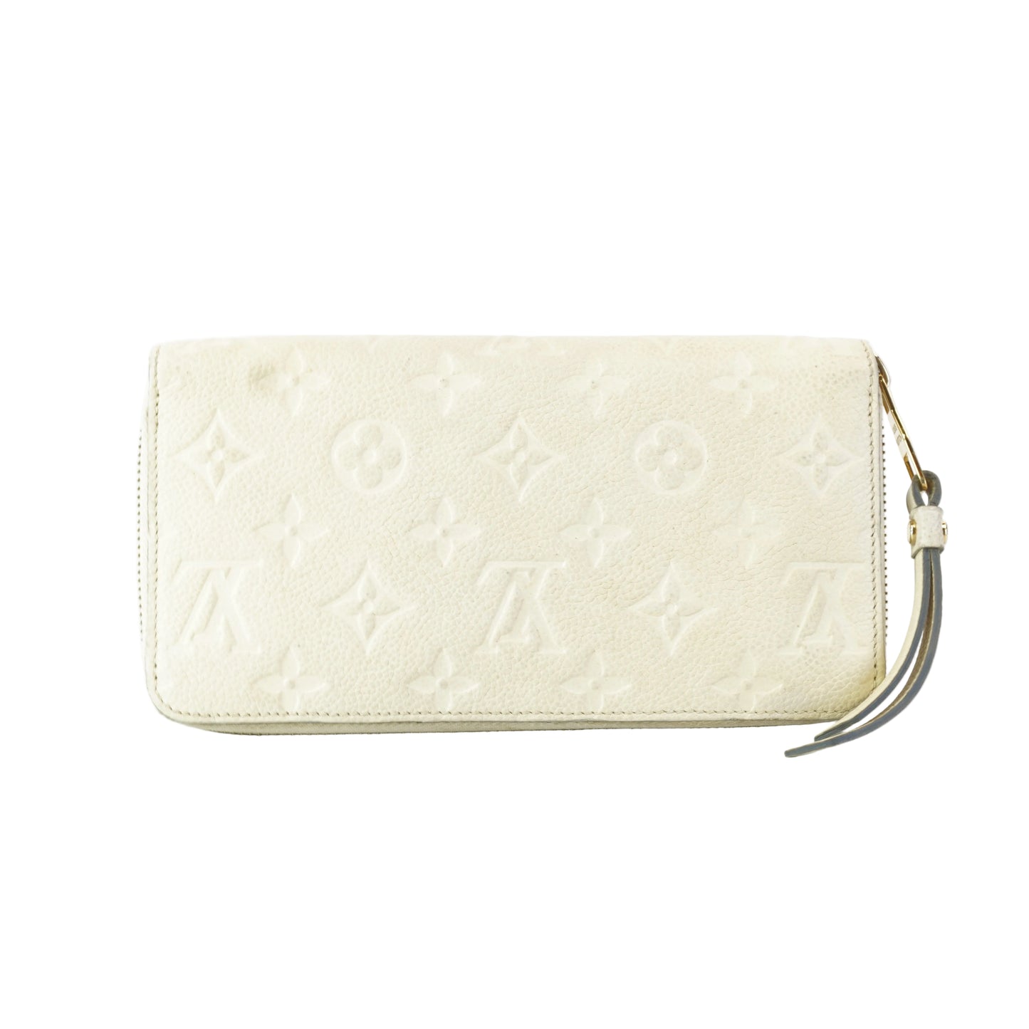 Louis Vuitton	Empriente Off-white long Zippy Wallet