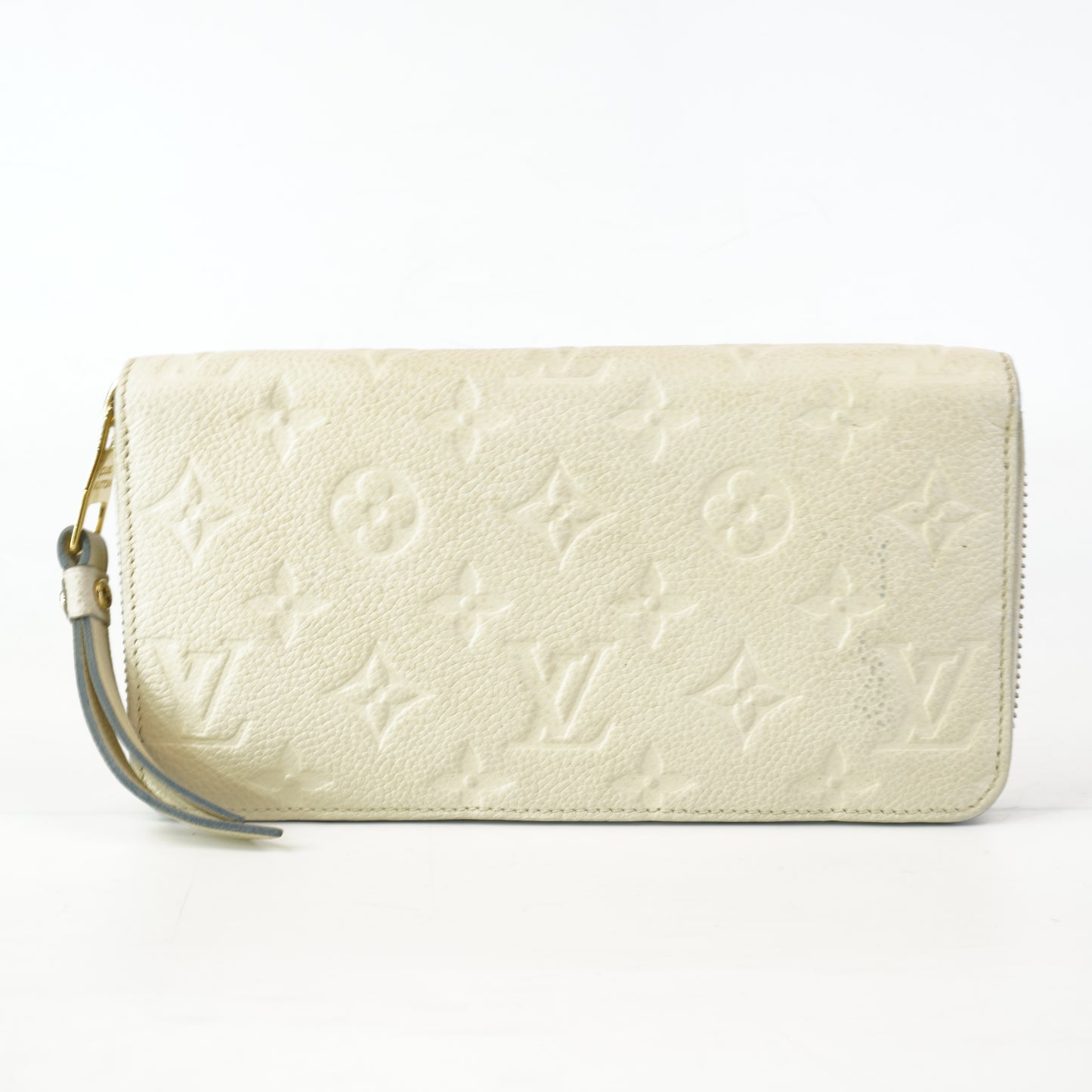 Louis Vuitton	Empriente Off-white long Zippy Wallet