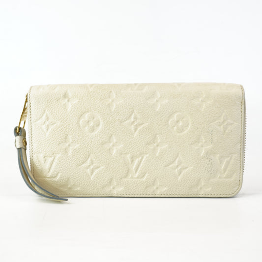 Louis Vuitton	Empriente Off-white long Zippy Wallet