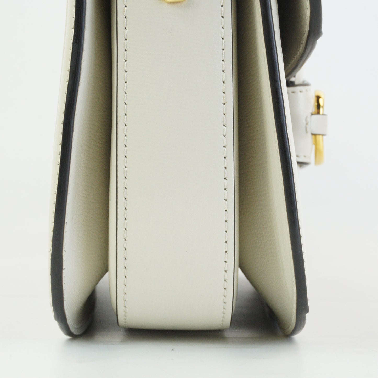 Gucci Horsebit Medium White Trims GHW