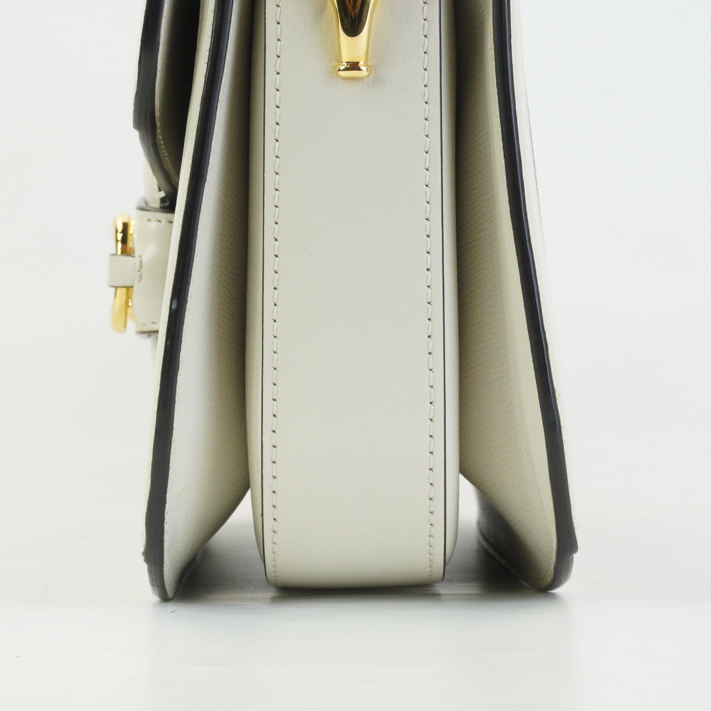 Gucci Horsebit Medium White Trims GHW