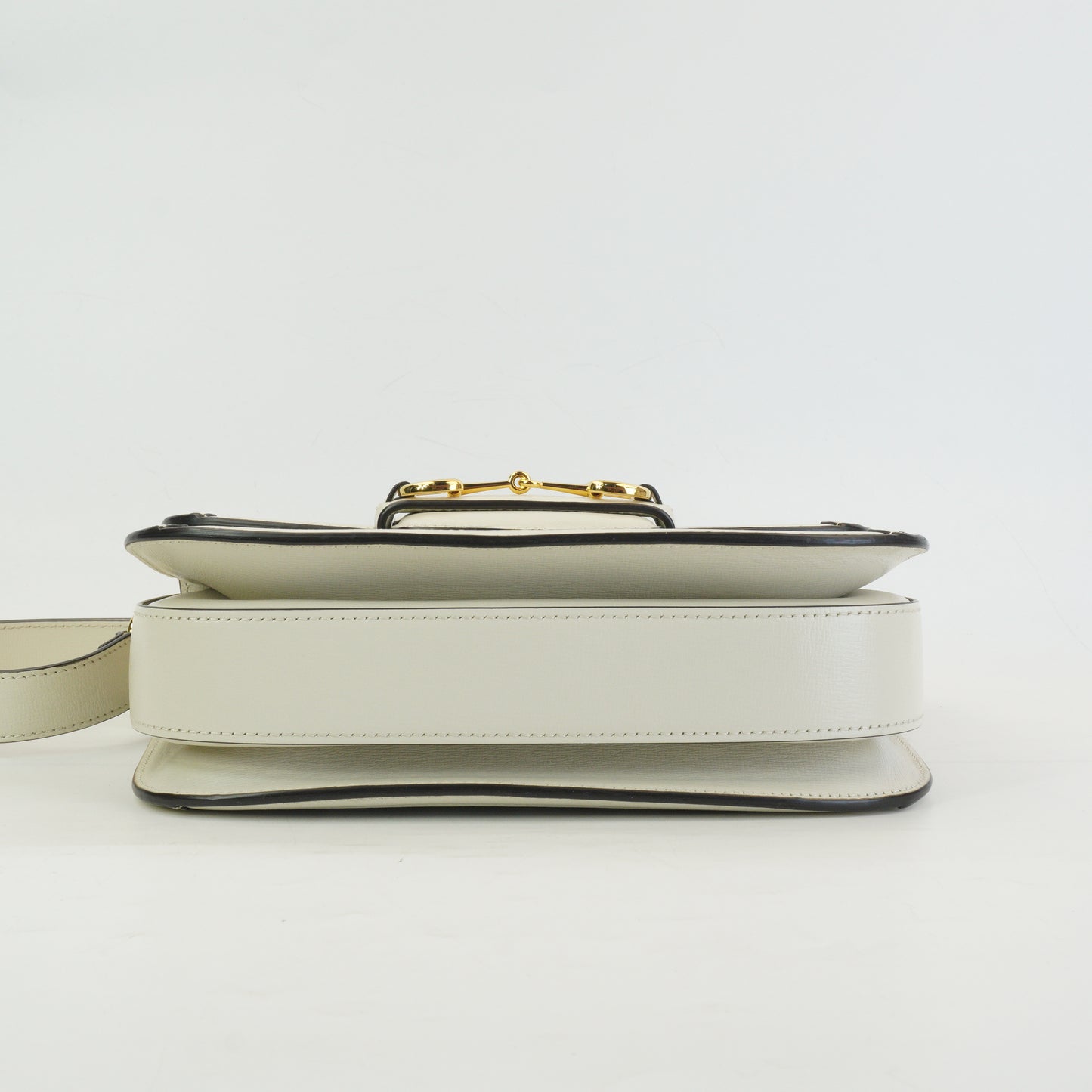 Gucci Horsebit Medium White Trims GHW