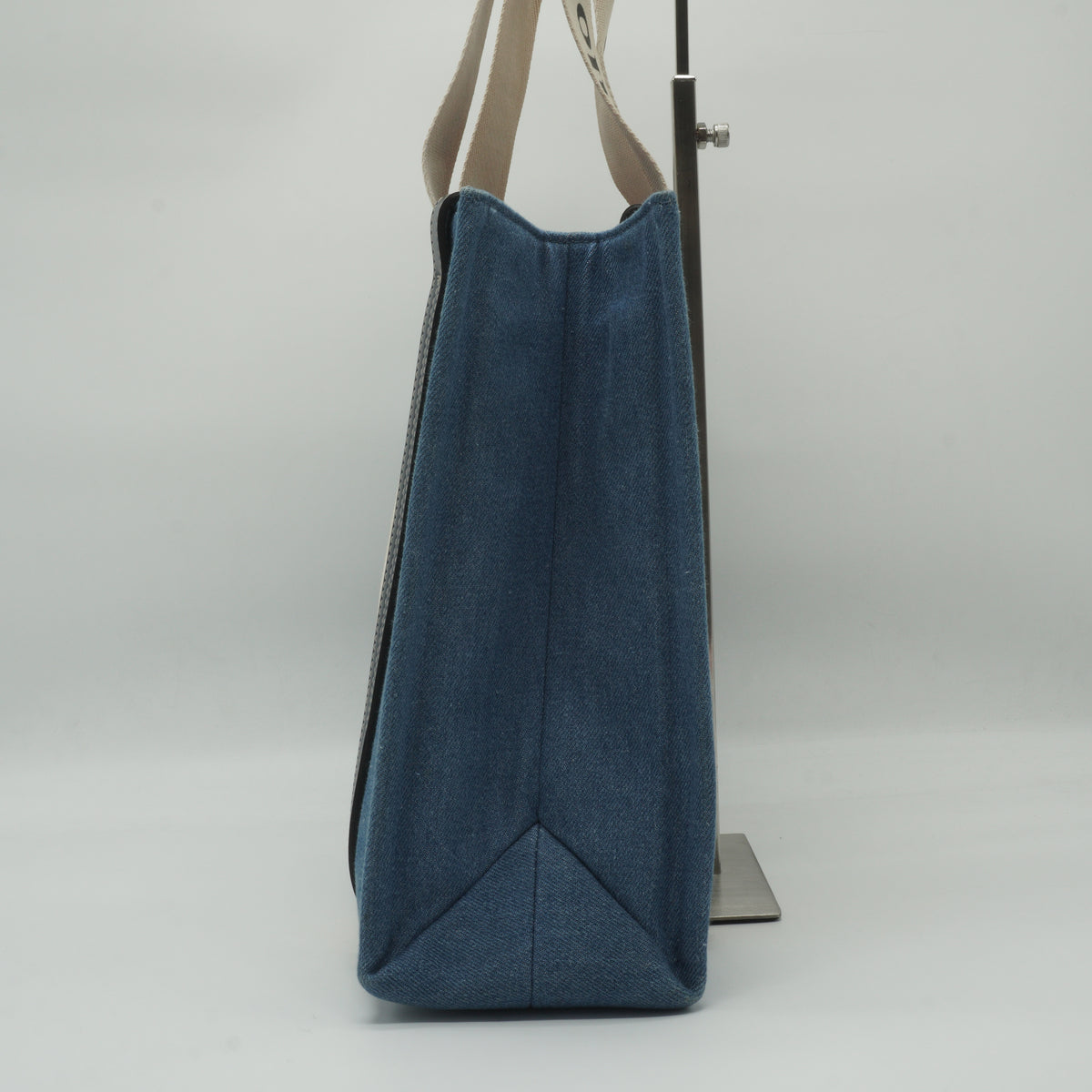 Chloe	Woody Denim Tote Bag Medium