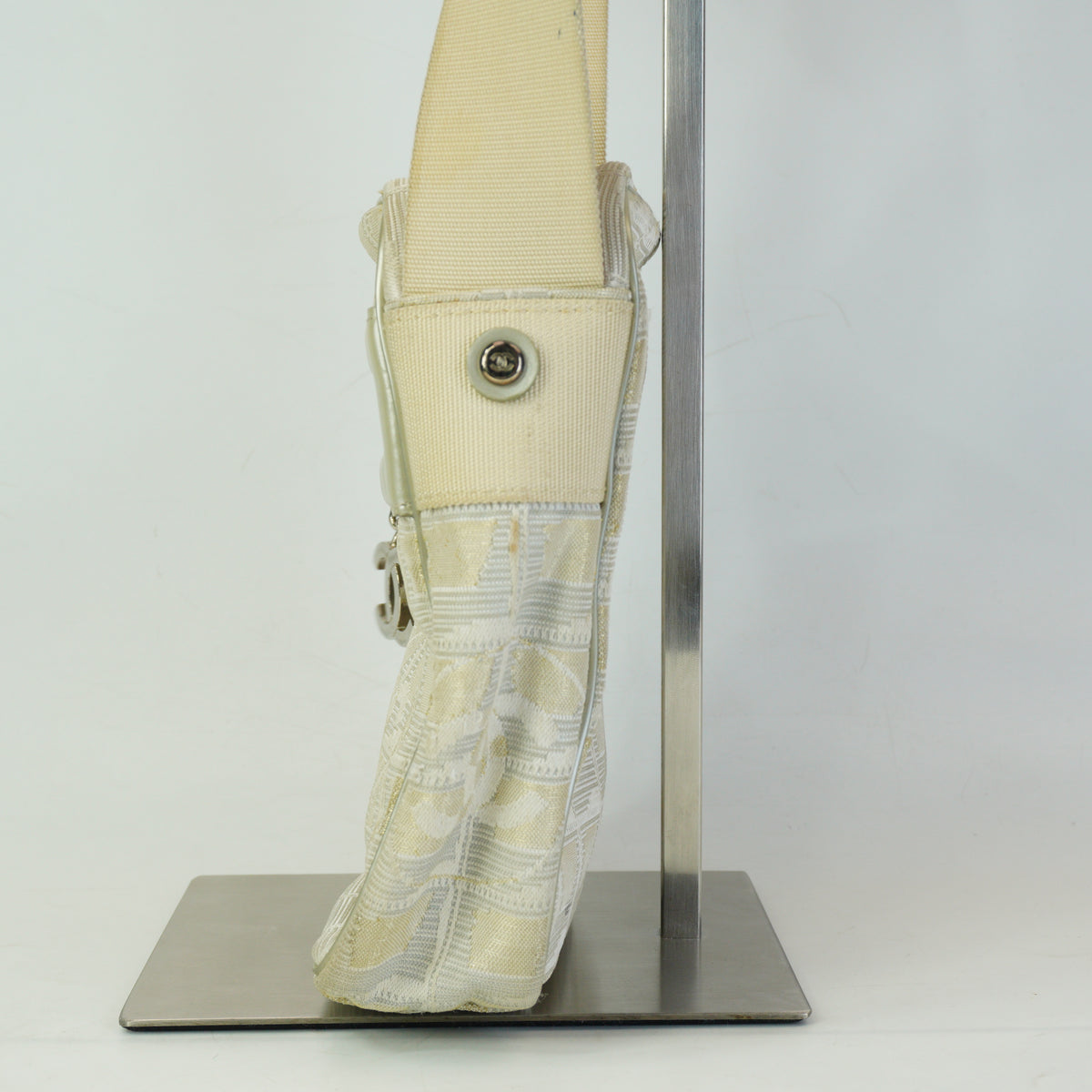 Chanel Travel Line Nylong Crossbody Bag SHW Small