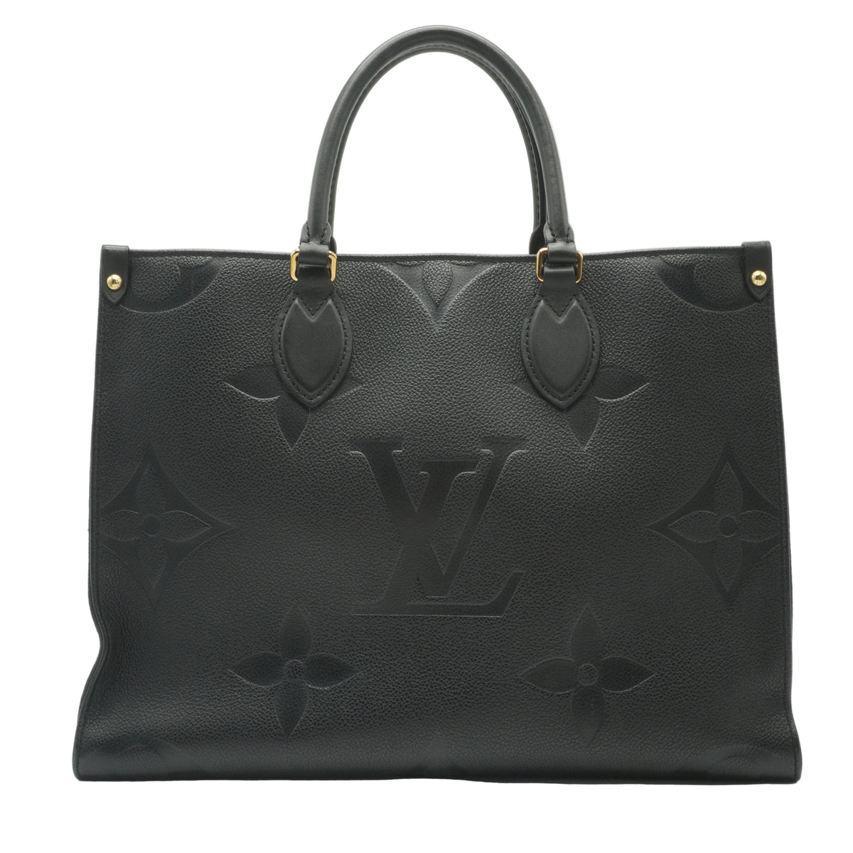 Louis Vuitton	On The Go MM Monogram Empreinte Black GHW