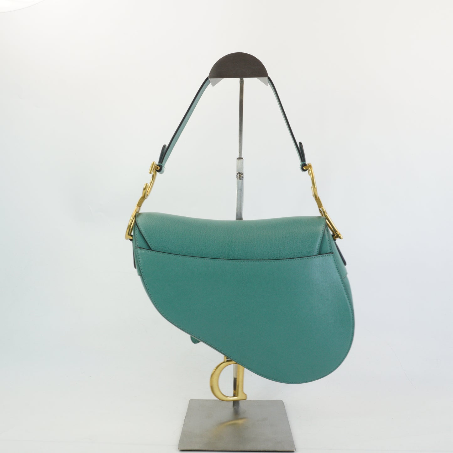 Dior	Saddle Dusty Jade Medium GHW