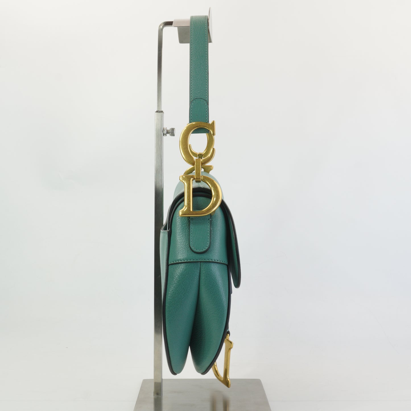 Dior	Saddle Dusty Jade Medium GHW