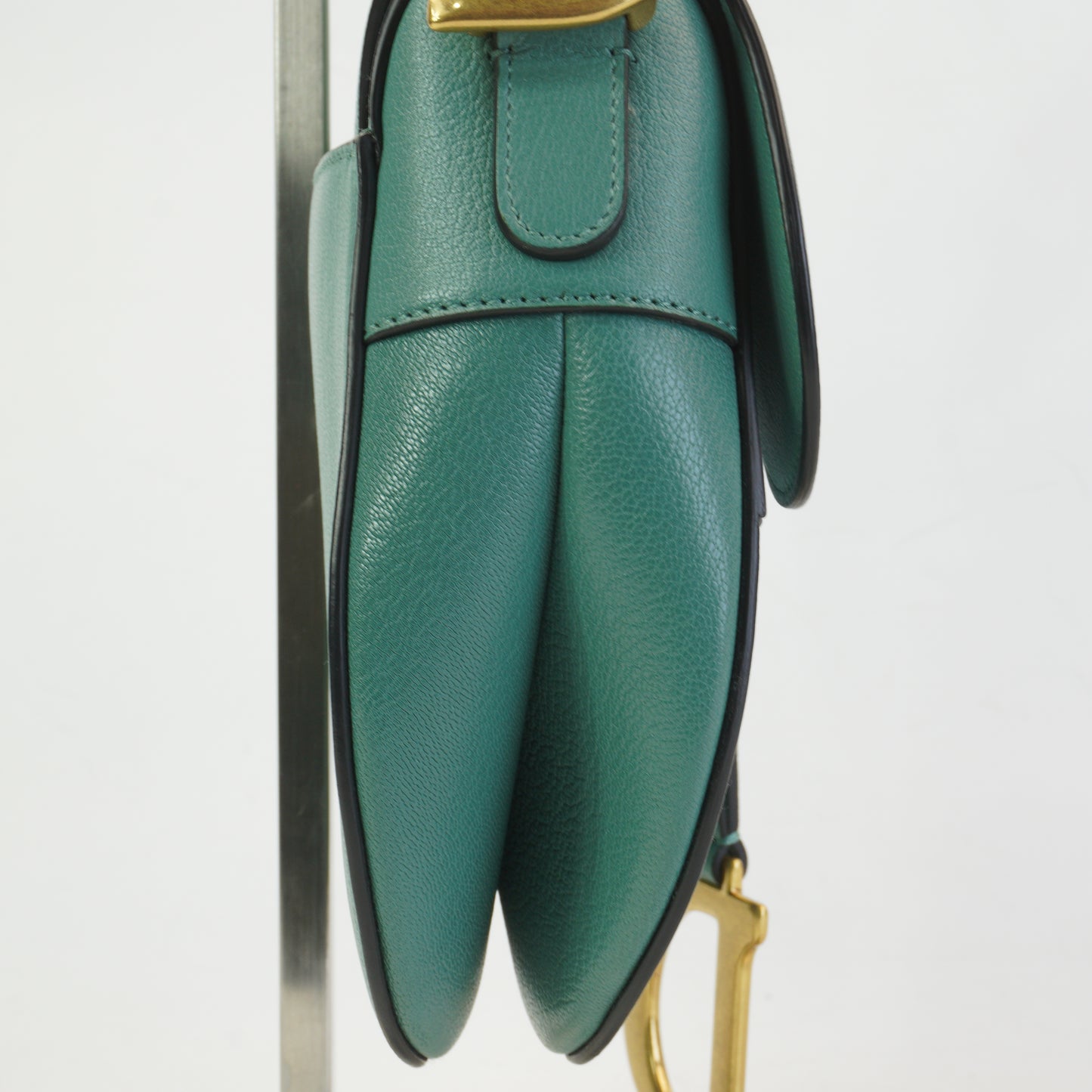 Dior	Saddle Dusty Jade Medium GHW