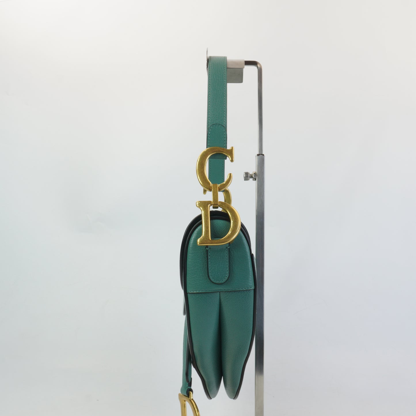 Dior	Saddle Dusty Jade Medium GHW