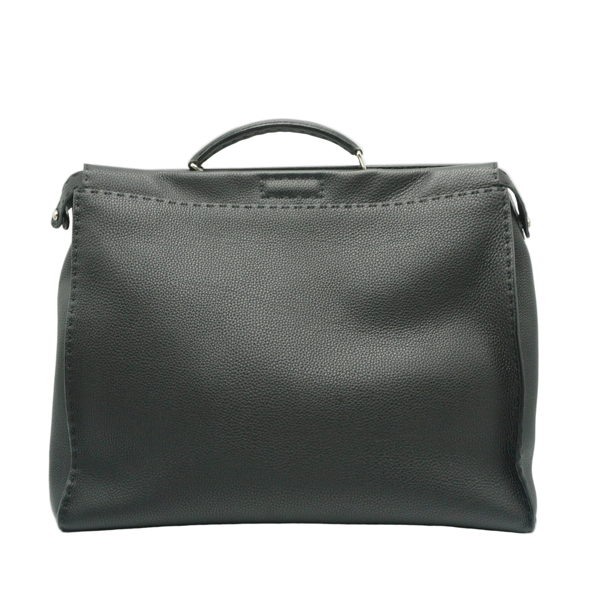 Fendi Selleria Peekaboo Iconic Fit XL Black SHW