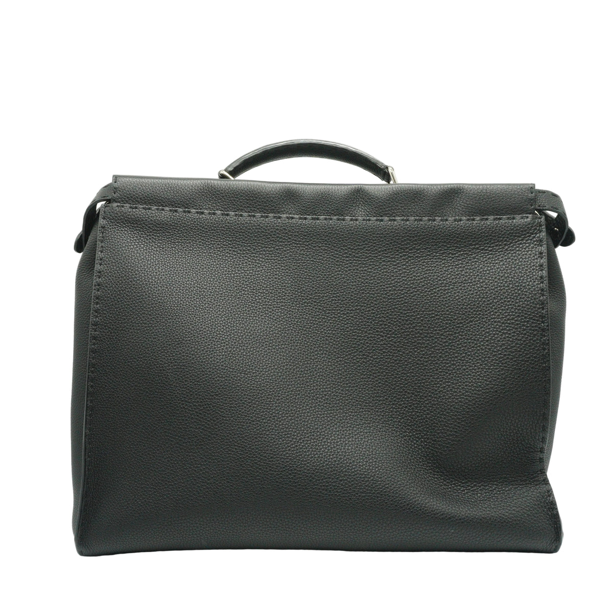 Fendi Selleria Peekaboo Iconic Fit XL Black SHW