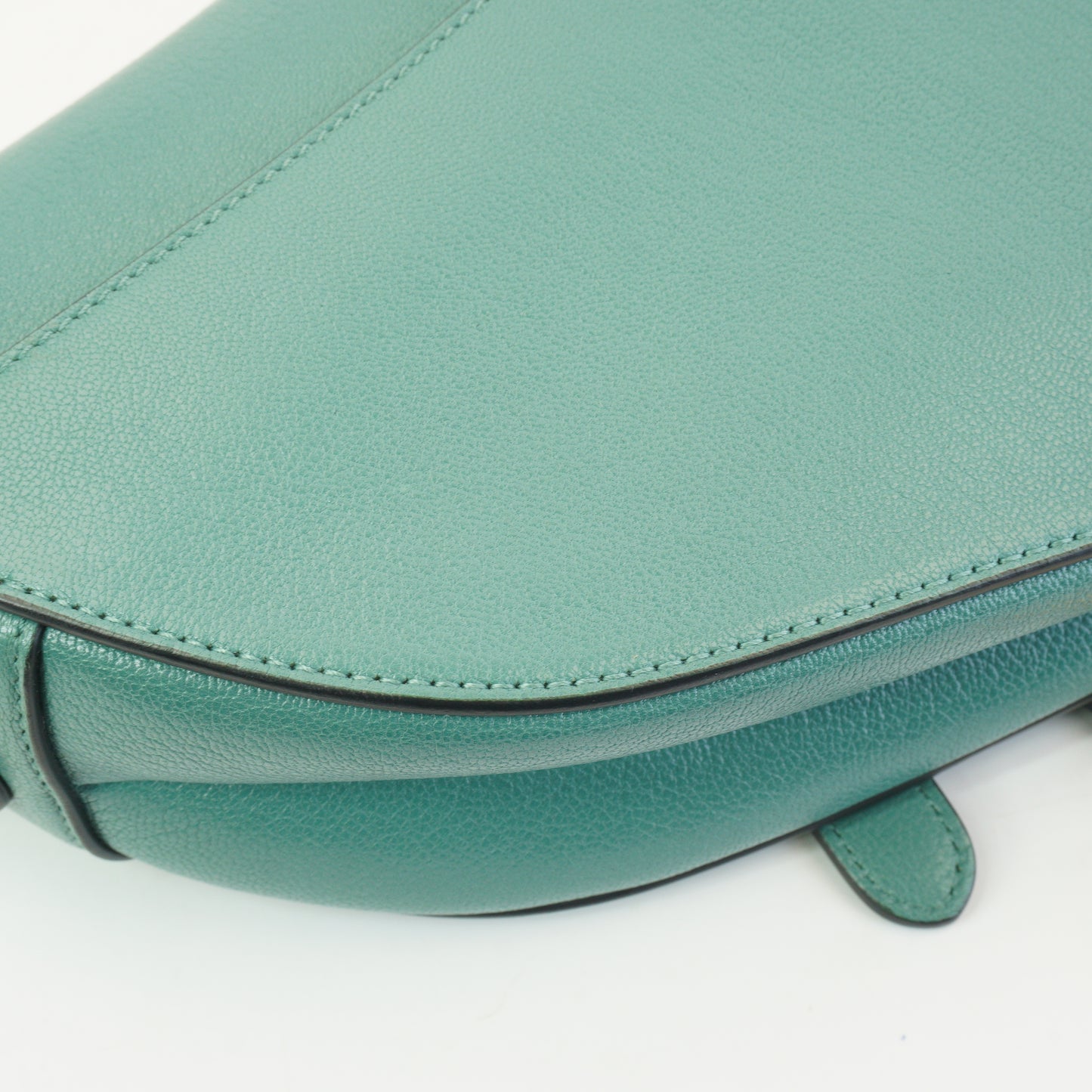 Dior	Saddle Dusty Jade Medium GHW