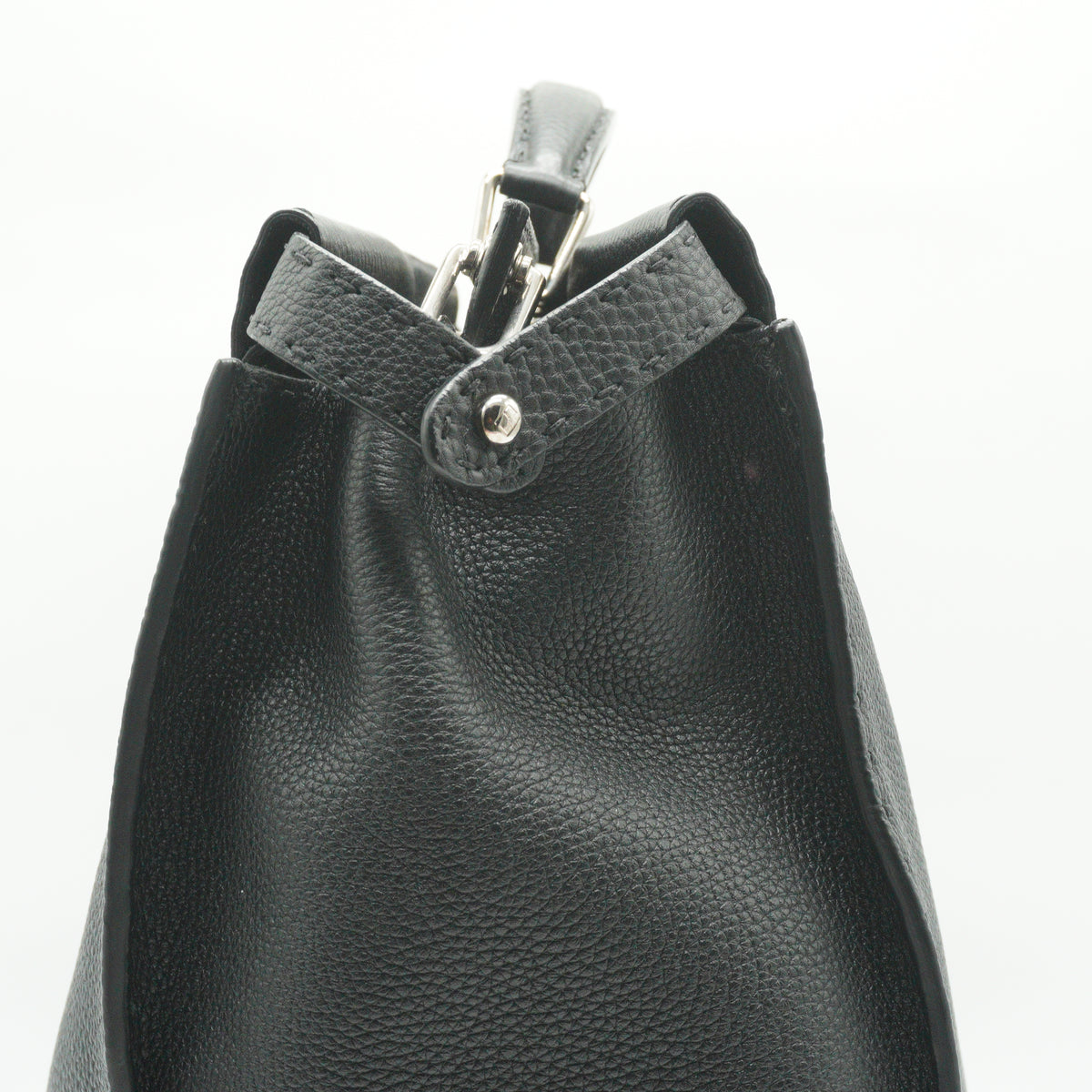 Fendi Selleria Peekaboo Iconic Fit XL Black SHW